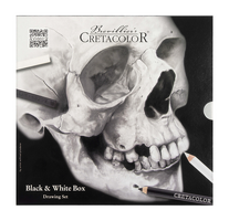 Obrázek produktu - Cretacolor BLACK & WHITE SKULL EDITION, tset (25ks