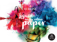 Obrázek produktu - Blok akvarelový Ecoline 24x30 290g 12 listů