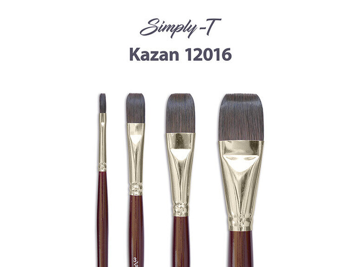 Obrázek produktu - Štětce Simply-T, Kazan plochý - různé velikosti