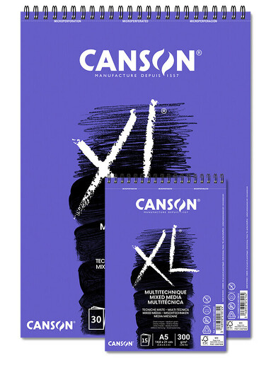 Obrázek produktu - XL Mixed Media skicák 300 g - různé formáty