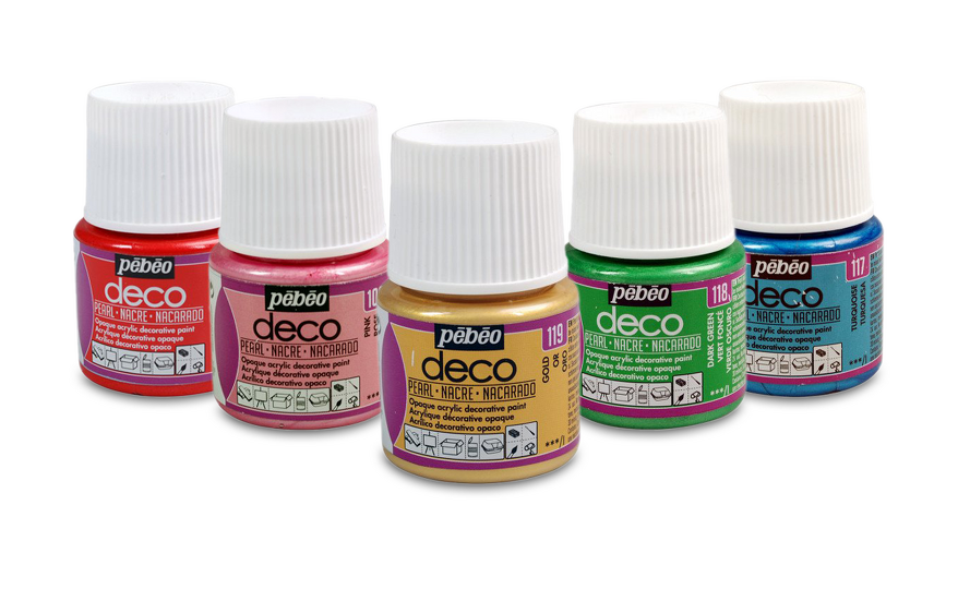 Obrázek produktu - Pébéo Déco perleťové 45 ml - jednotlivé varianty