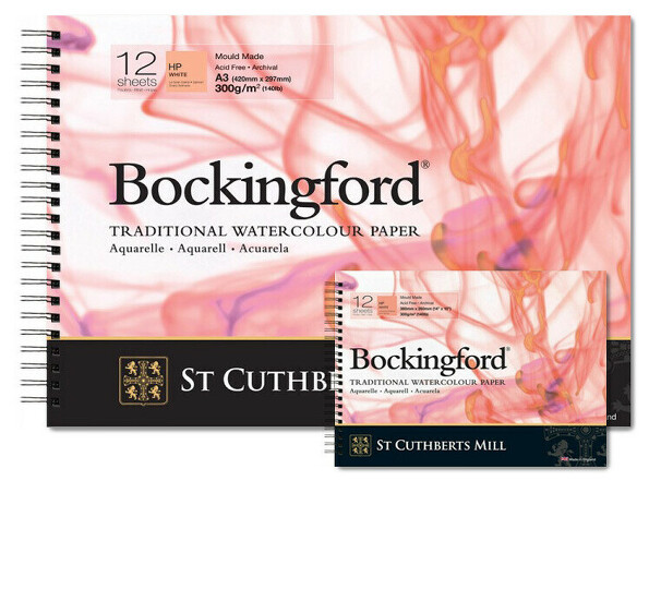 Obrázek produktu - Bockingford krouž., HP, 300 g - různé velikosti