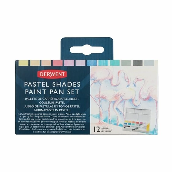 Sada  PASTEL SHADES  PAINT PAN SET - 12ks