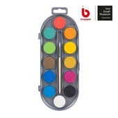 Sada dětských akvarelových barev Bruynzeel, 12 odstínů - edice Van Gogh Museum