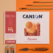 Skicák Canson Figueras, lepený  33 x 24 cm, 290 g, 10 listů