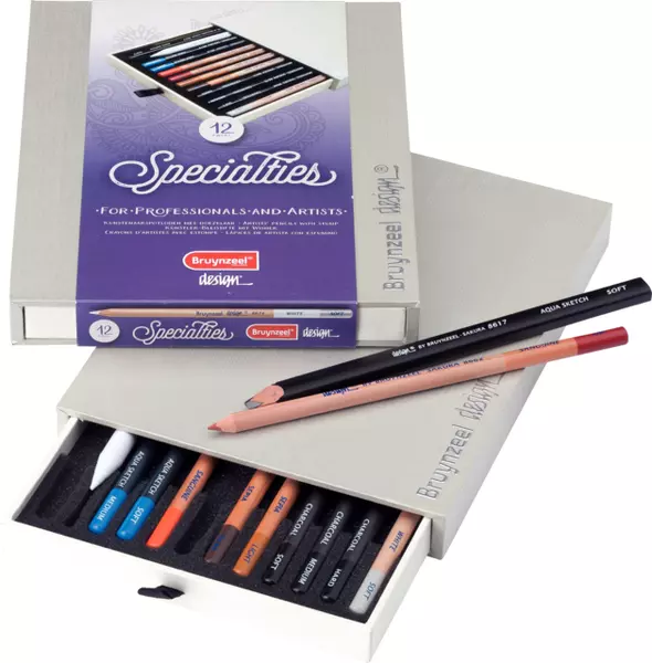 Sada pastelek Bruynzeel  Design Specialty BoxMix12