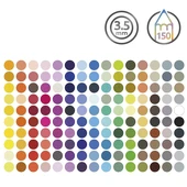 Exkluzivní sada pastelek Chromaflow, Derwent - 150 odstínů