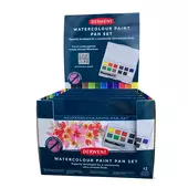 Sada  Watercolour Paint Pan - 12 půlpánviček (6 sad)