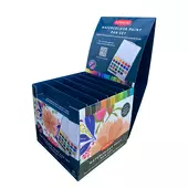 Sada Watercolour Paint Pan - 24 půlpánviček (6 sad)