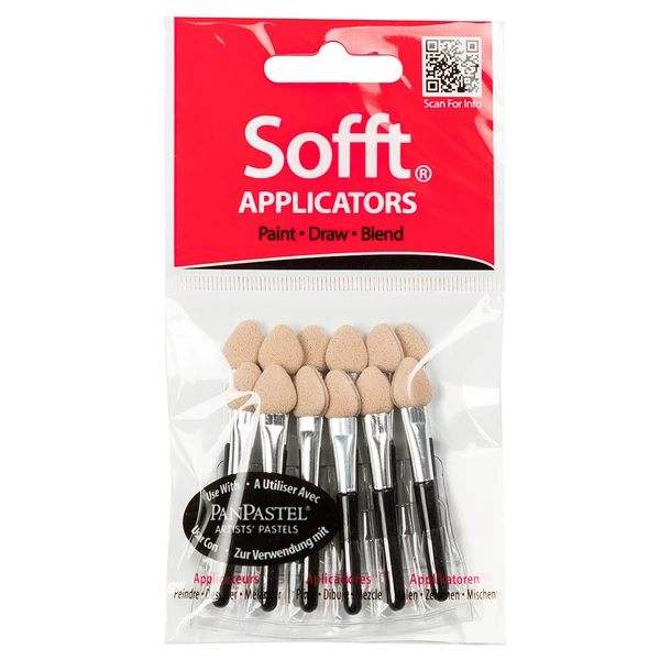 PanPastel Sofft Mini Applicators Set - sada mini aplikátorů, 12 kusů