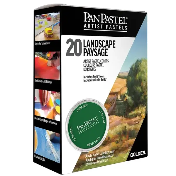 PanPastel Landscape Set - sada pro kresbu krajiny, 20 odstínů