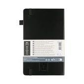 Kostičkovaný skicák Sakura - Black, 13 × 21 cm