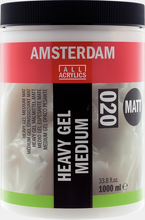 Obrázek produktu - Amsterdam Gel Medium, 1 l - matné gelové médium pro akrylové barvy