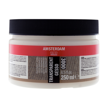 Obrázek produktu - Amsterdam Transparent Gesso - transparentní šeps Amsterdam, 250 ml
