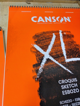 Obrázek produktu - XL Croquis skicák krouž.vazba A2 60l FG 90g