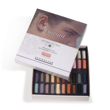 Obrázek produktu - Sada suchých půlených pastelů Sennelier Portrait - 40 portrétních odstínů