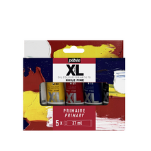 Obrázek produktu - Sada olejových barev Pébéo Studio XL, 5 x 37 ml - základní odstíny