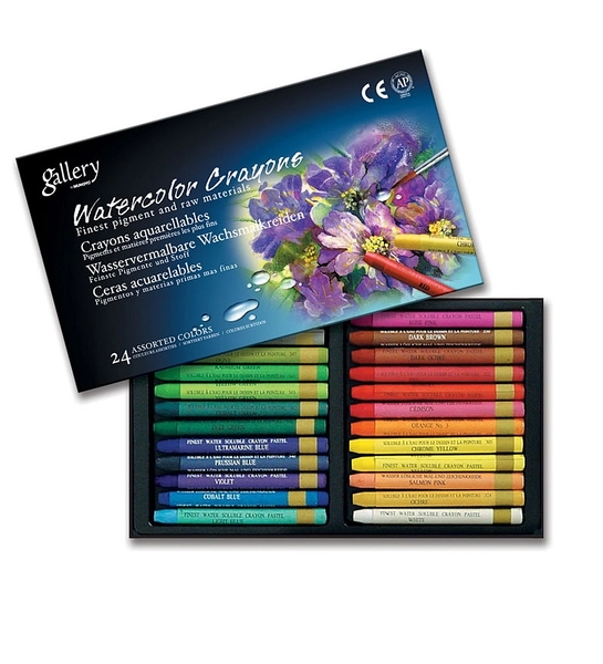 Aquarelle Pastel - 24 assorted colours
