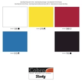 Sada vodou ředitelných olejů Cobra Study 5x40ml