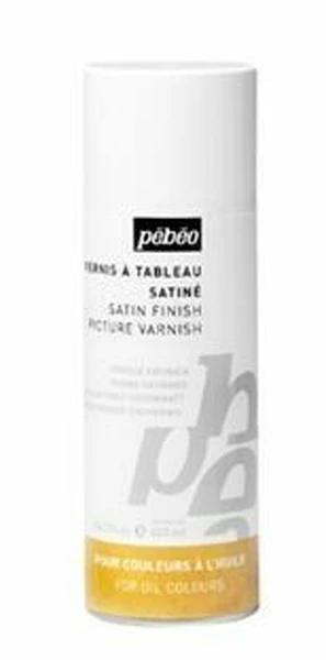 Saténový malířský lak pro oleje 400 ml sprej