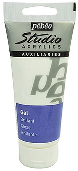 Studio Lesklý gel pro akrylové barvy 100 ml