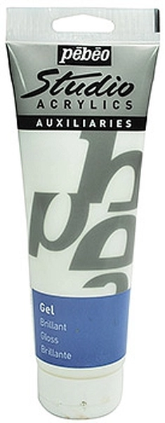 Studio Lesklý gel pro akrylové barvy 250 ml