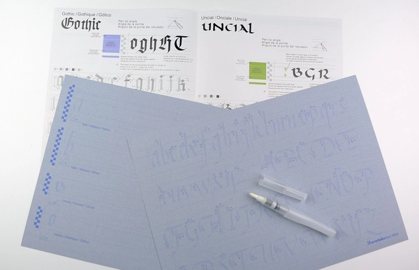 ZIG Calligraphy Practise Sheet