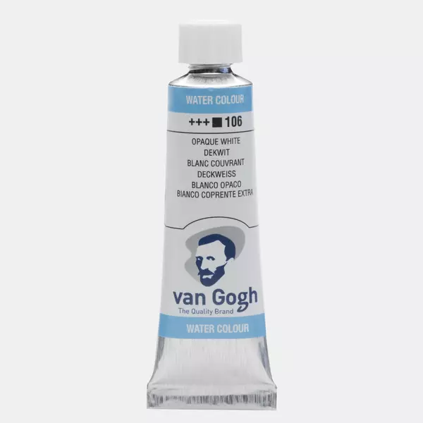 Akvarel v tubě Van Gogh 10ml 106 White Extra Opaq