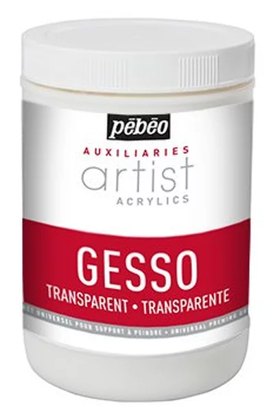 Gesso Transparent pro akrylové barvy 1 l