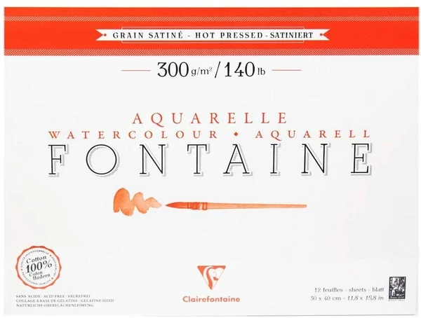 CFR Skicák Fontaine 30x40cm 300g 12l HP